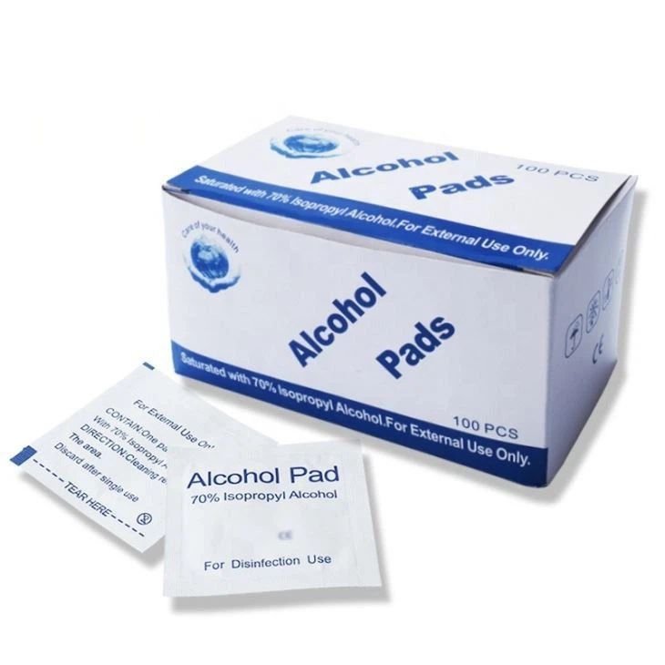 Alcohol pads 5cmx5cm 1x100 Pack DEMO 2023